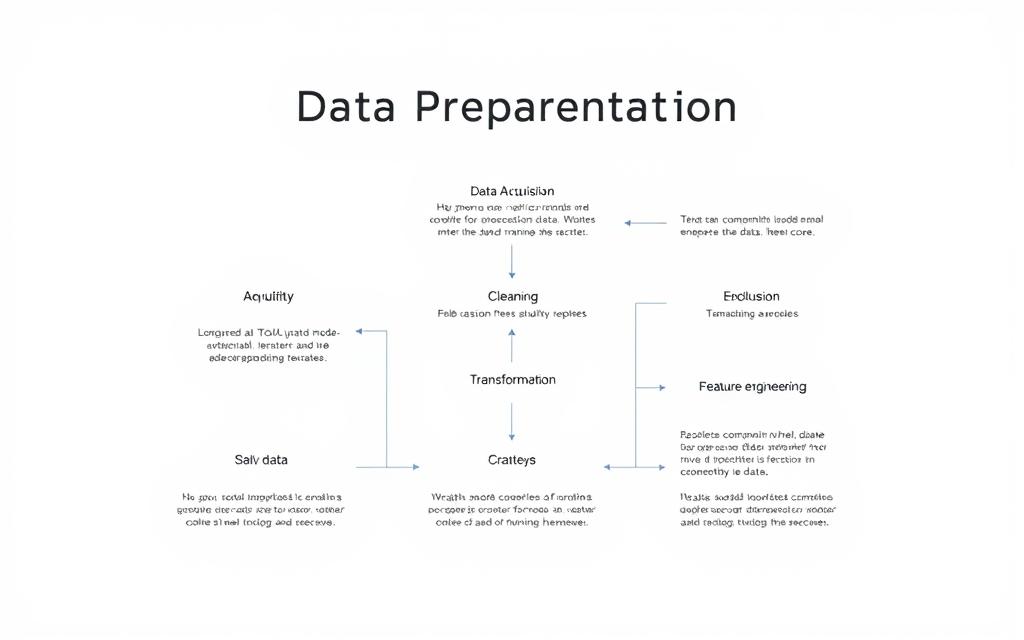 Data preparation workflow diagram