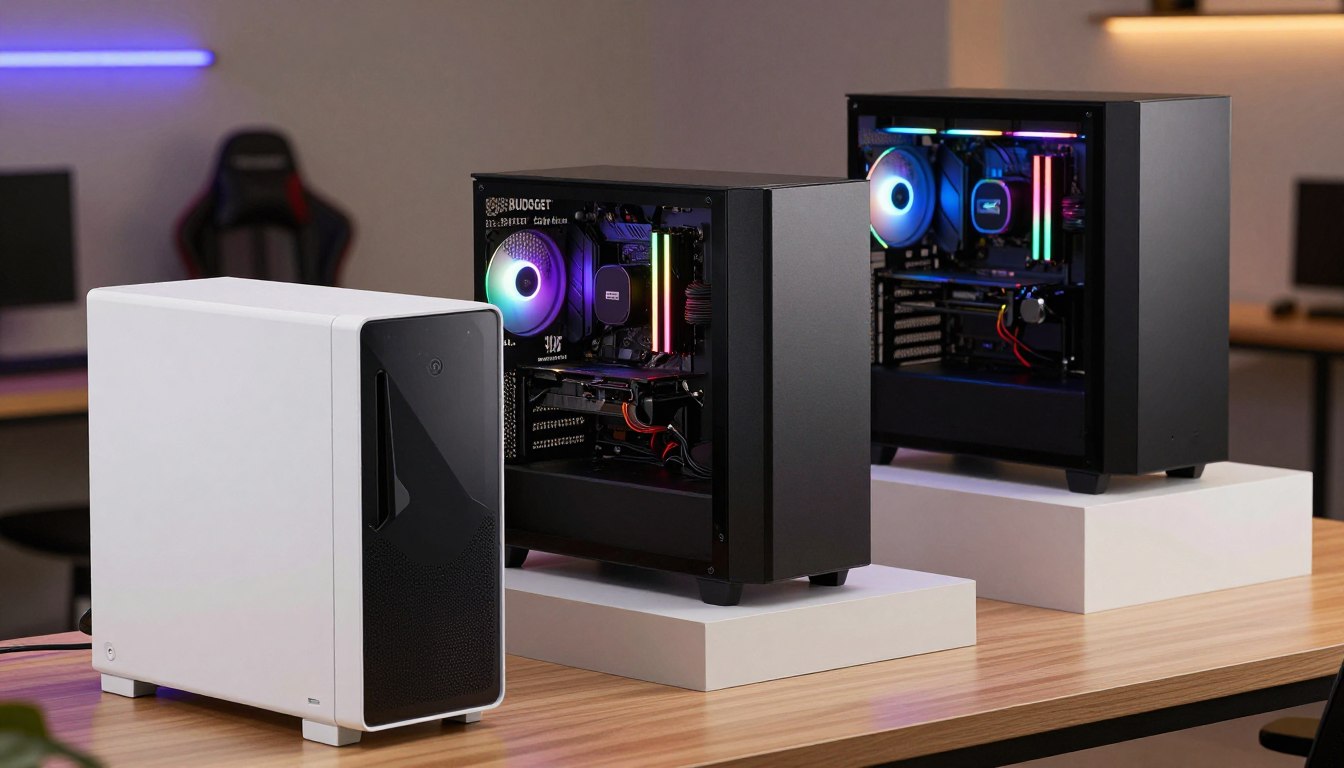 Gaming desktop price tiers from budget entry to mid-range